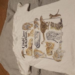 cool trendy cat shirt